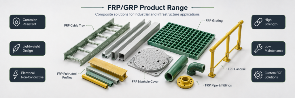 frp grp product range