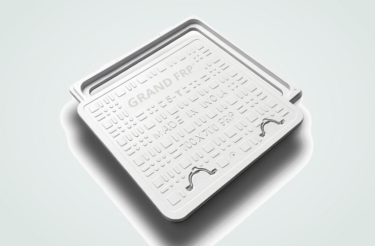 GRAND FRP manhole cover with matching frame - Grandform Fiber